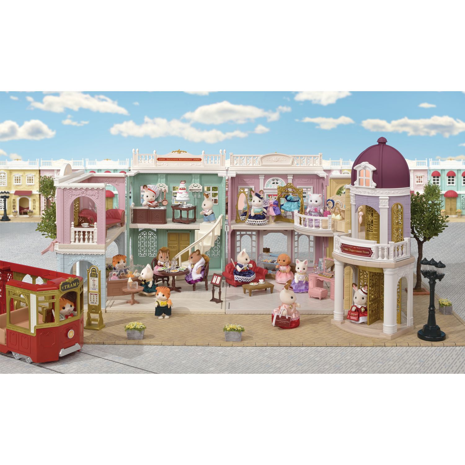 sylvanian families town