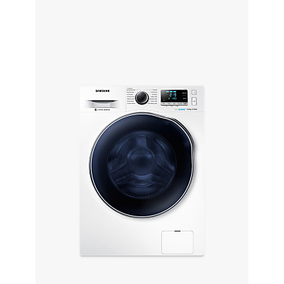 Samsung WD90J6A10AW Freestanding Washer Dryer, 9kg Wash/6kg Dry Load, A Energy Rating, White