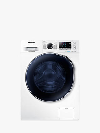 Samsung WD90J6A10AW Freestanding Washer Dryer, 9kg Wash/6kg Dry Load, A Energy Rating, White