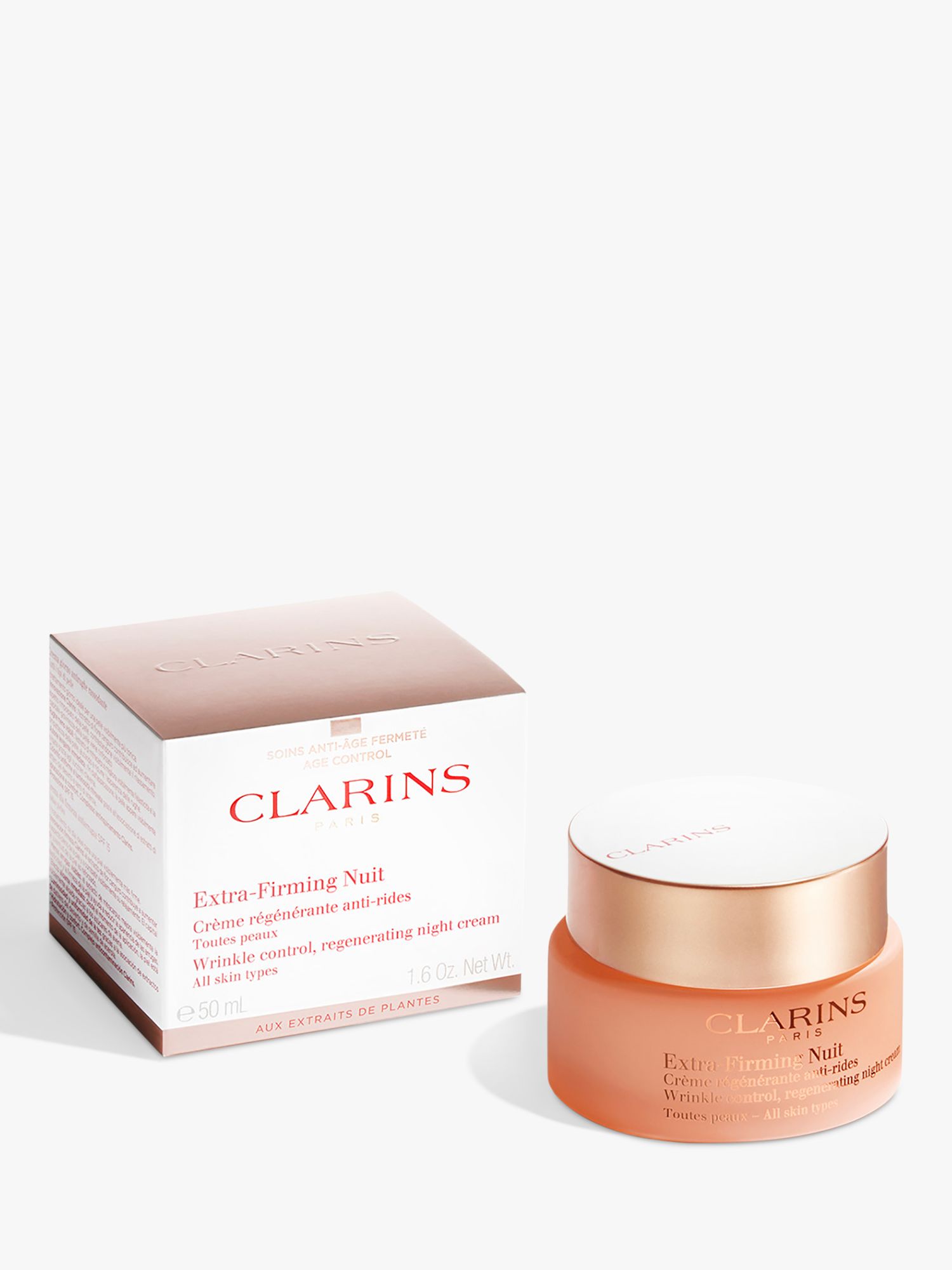Clarins Extra-Firming Night Cream - All Skin Types, 50ml 2