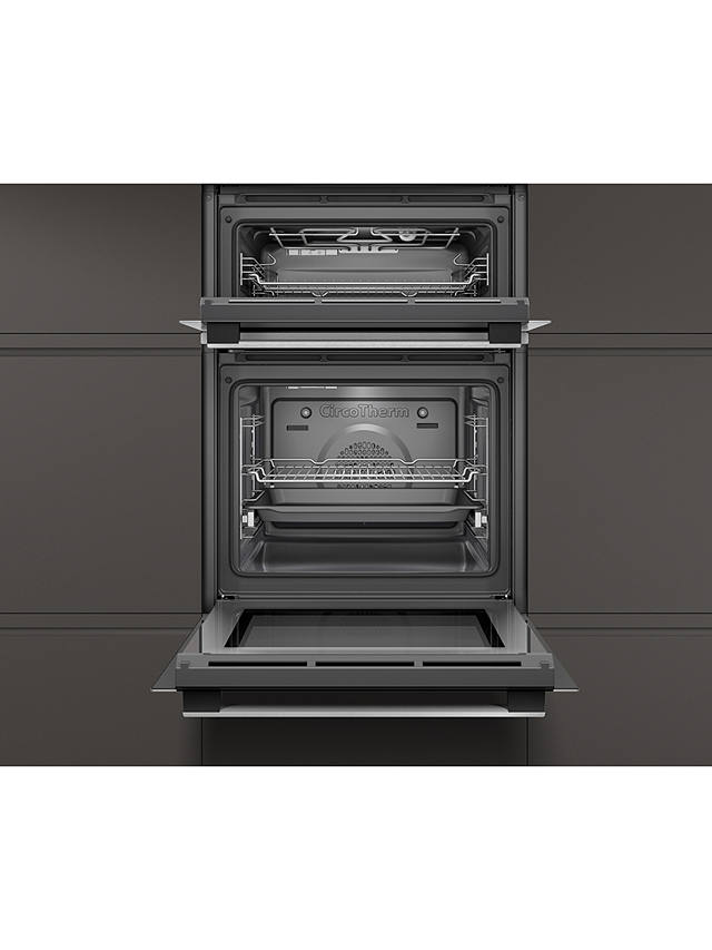 Buy Neff U1ACE2HN0B Built-In Double Oven, Stainless Steel Online at johnlewis.com