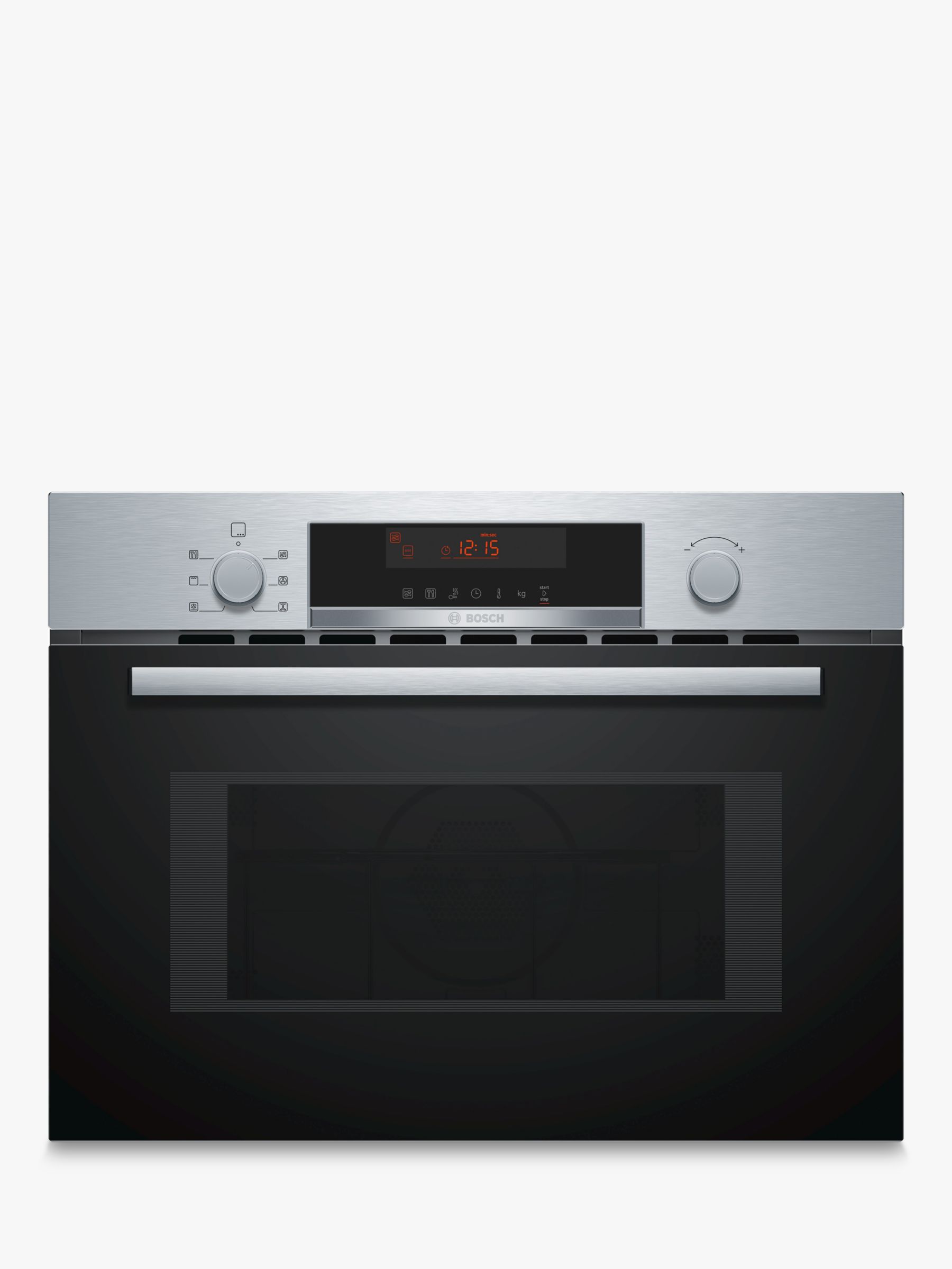 Bosch CMA583MS0B Built-In Microwave with Grill, Stainless Steel