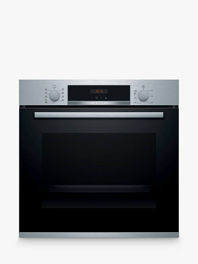 Buy Bosch Serie 4 HBS573BS0B Built In Electric Self Cleaning Single Oven, Stainless Steel Online at johnlewis.com