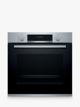 Bosch Series 4 HBS573BS0B Built In Electric Self Cleaning Single Oven, Stainless Steel