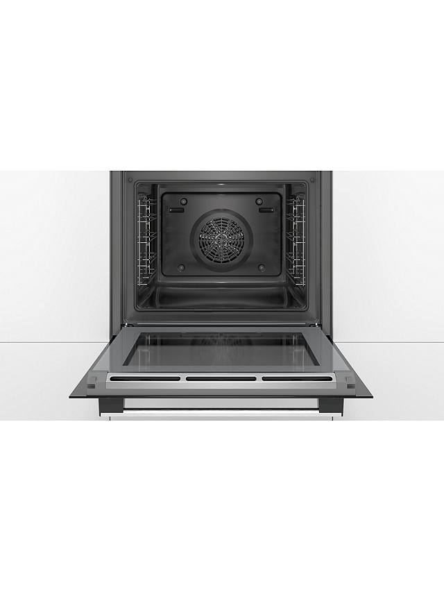 Buy Bosch Serie 4 HBS573BS0B Built In Electric Self Cleaning Single Oven, Stainless Steel Online at johnlewis.com