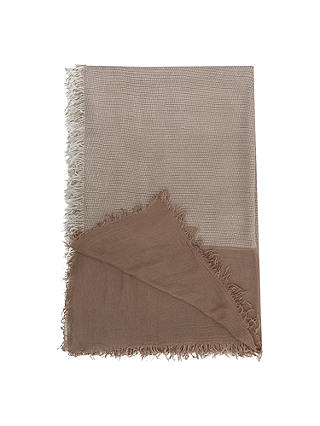 French Connection Inez Scarf, Mink/Summer White