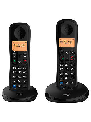 BT Everyday Phone Digital Cordless Phone with Nuisance Call Blocking & Answering Machine, Twin DECT