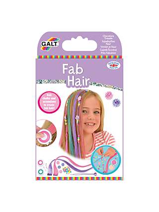 Galt Fab Hair Extension and Chalks Kit