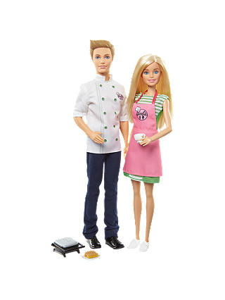 Barbie and Ken Dolls Set
