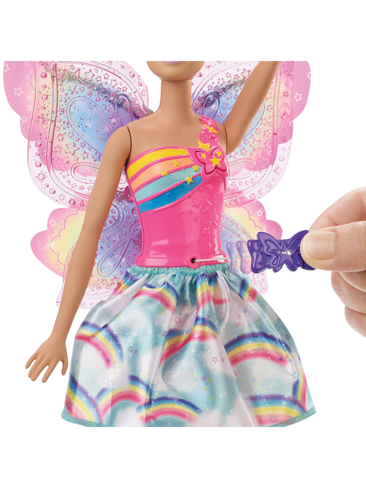 Barbie Dreamtopia Flying Wings Fairy Doll At John Lewis And Partners
