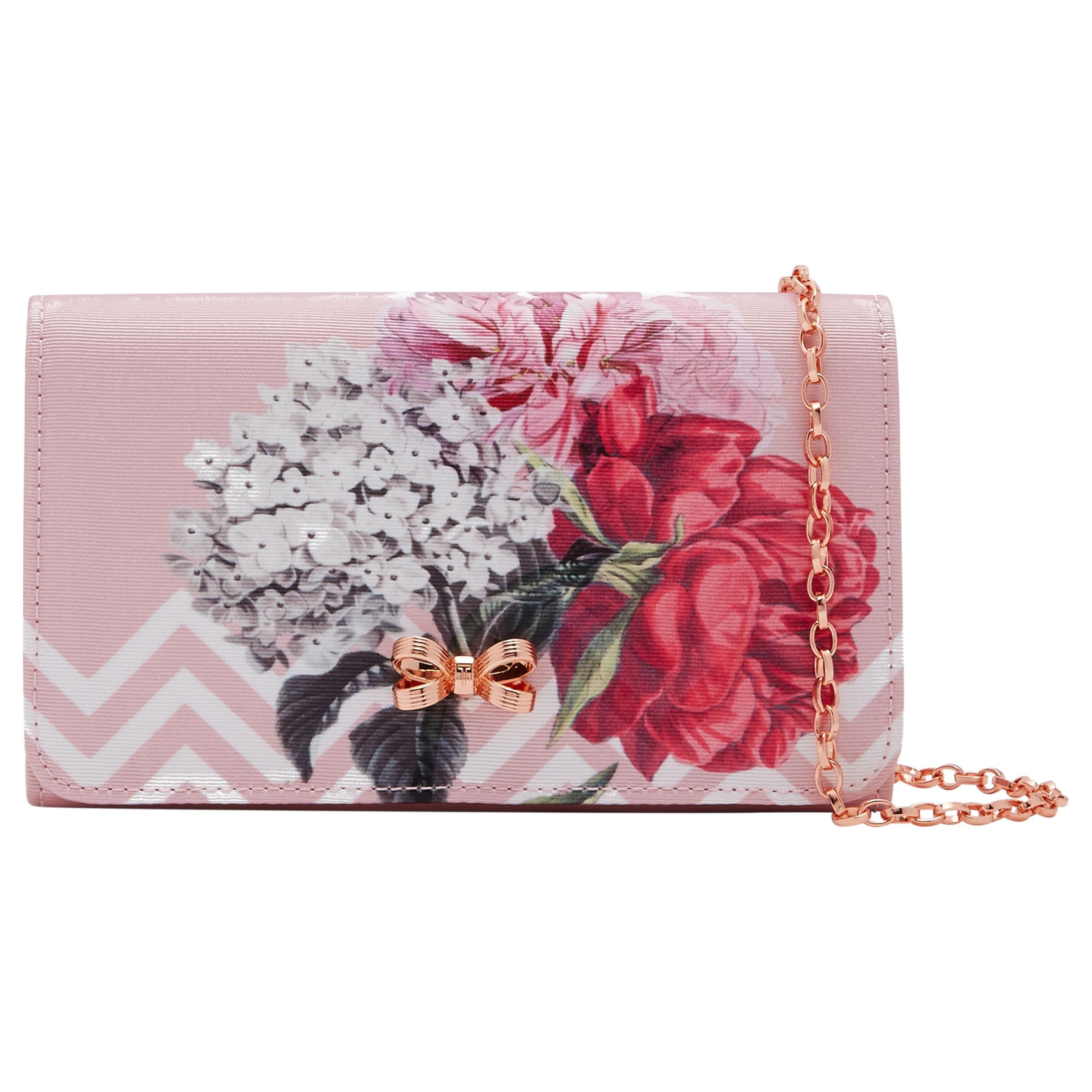 dusky pink clutch bag wedding