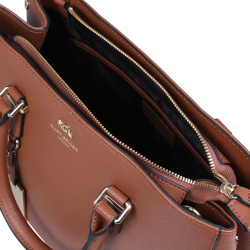 kurt geiger tan bag