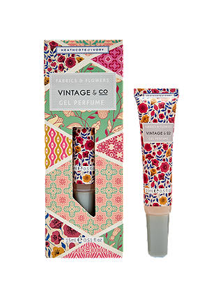 Vintage & Co. Fabric & Flowers Gel Perfume, 15ml