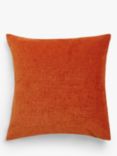 John Lewis Chenille Cushion, Amber