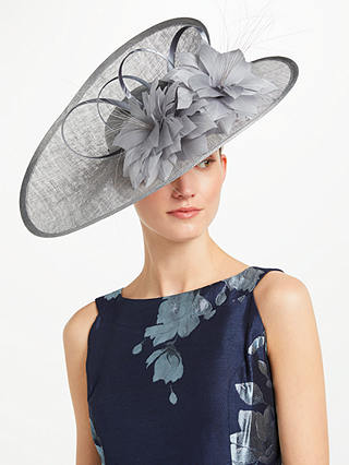 John Lewis & Partners Sue Large Swirl Disc Occasion Hat