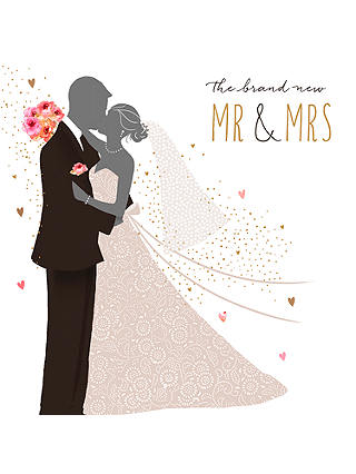 Portfolio Mr & Mrs Wedding Card