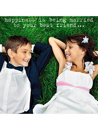 Icon Wedding Happiness Card