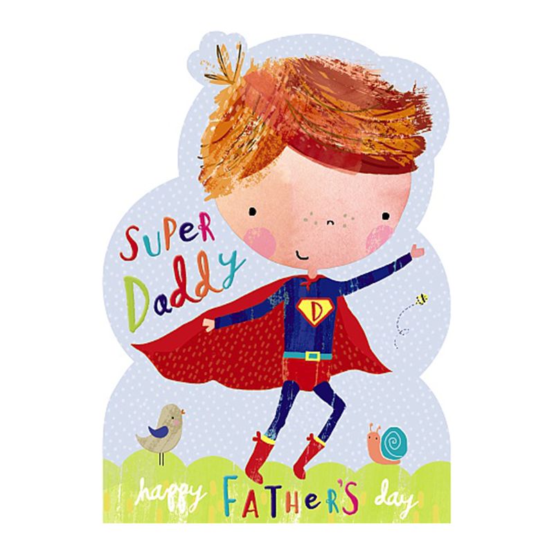 Hotchpotch Super Daddy Father's Day Card