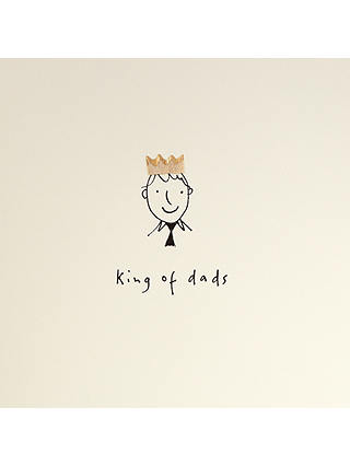 Ruth Jackson King of Dads Father's Day Card