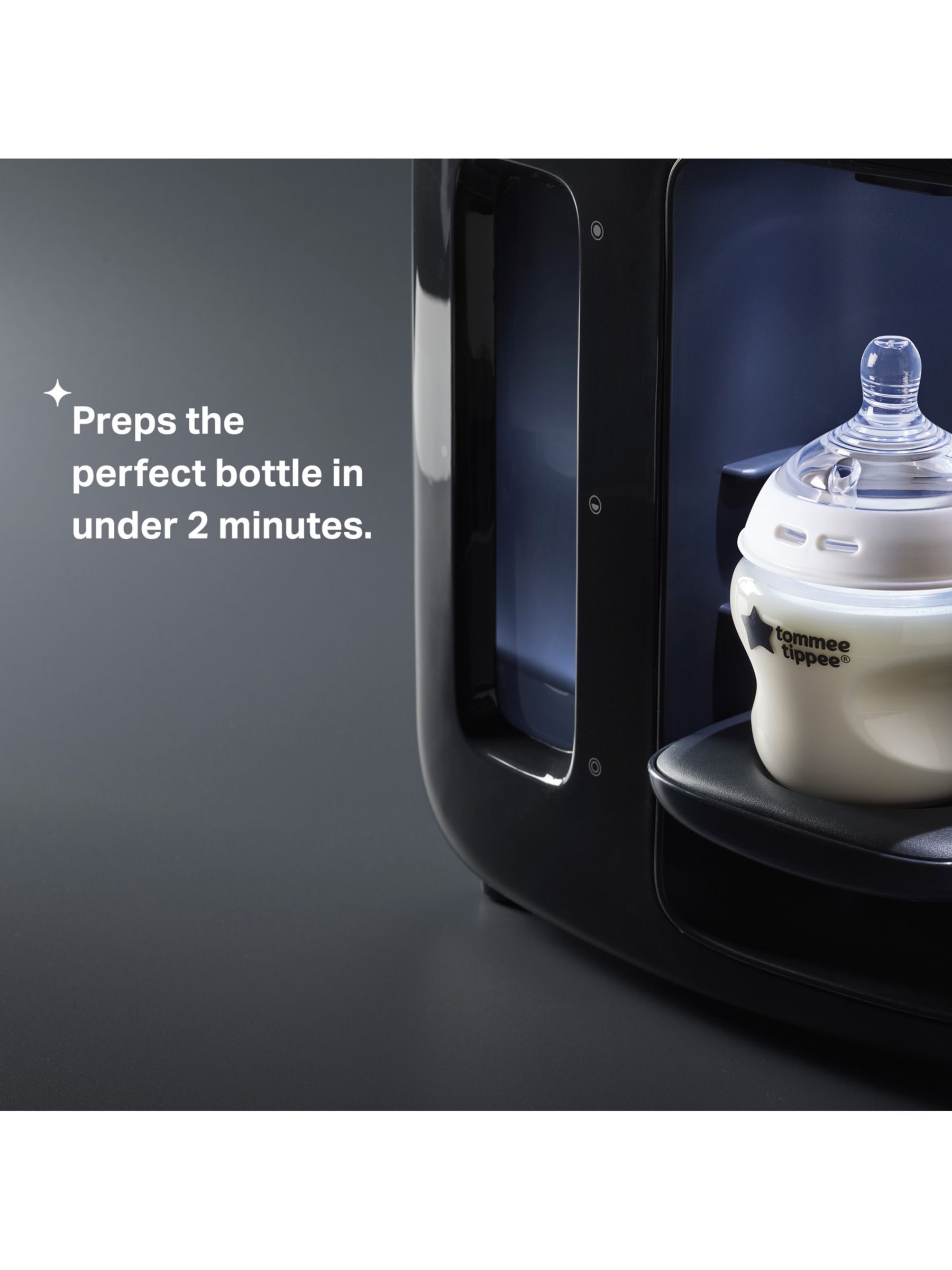 tommee tippee perfect prep day and night black