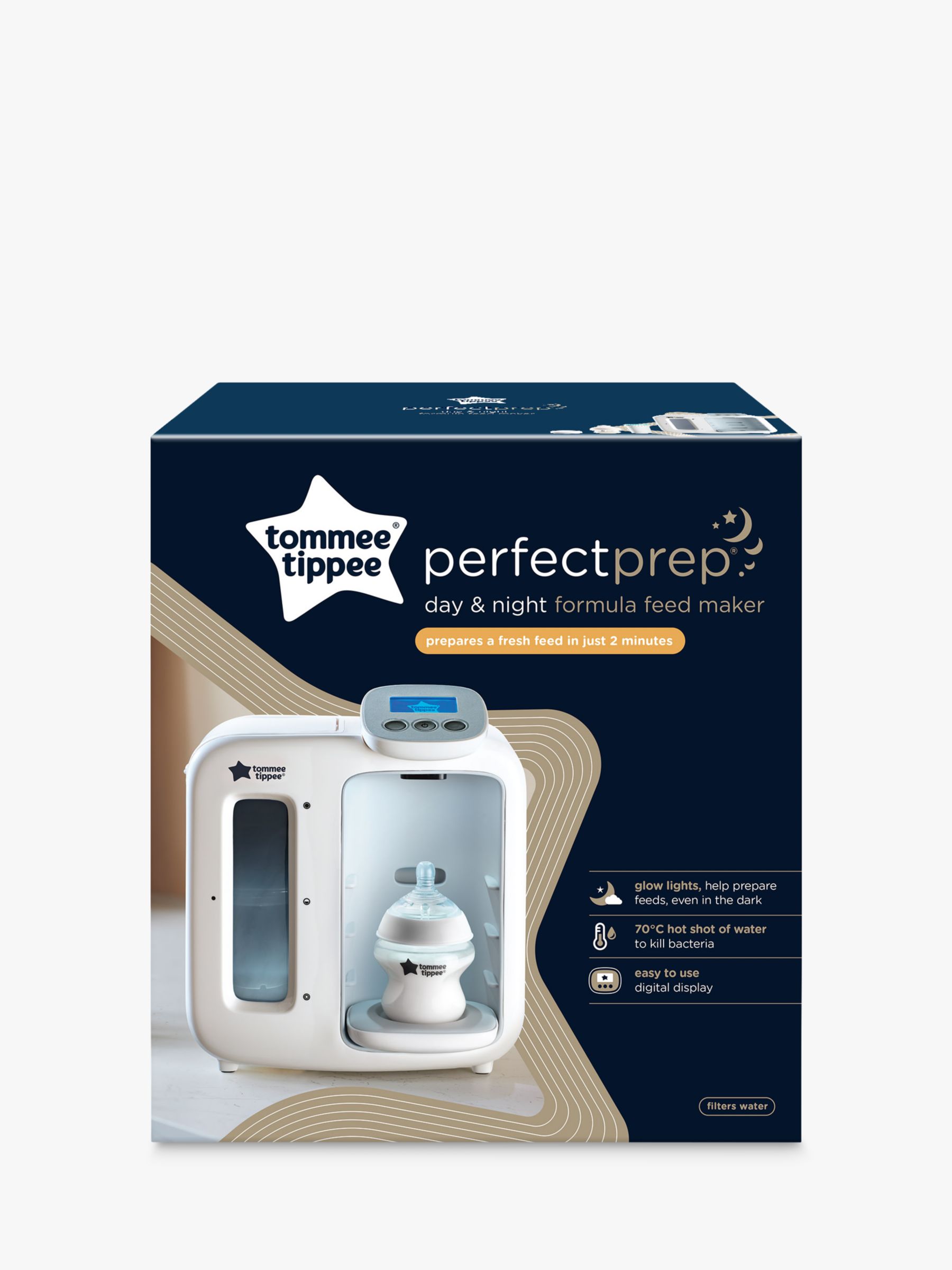 Tommee Tippee Perfect Prep™ Machine warm formula for your baby Review
