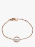 Skagen Elin Circular Chain Bracelet, Rose Gold SKJ0999791