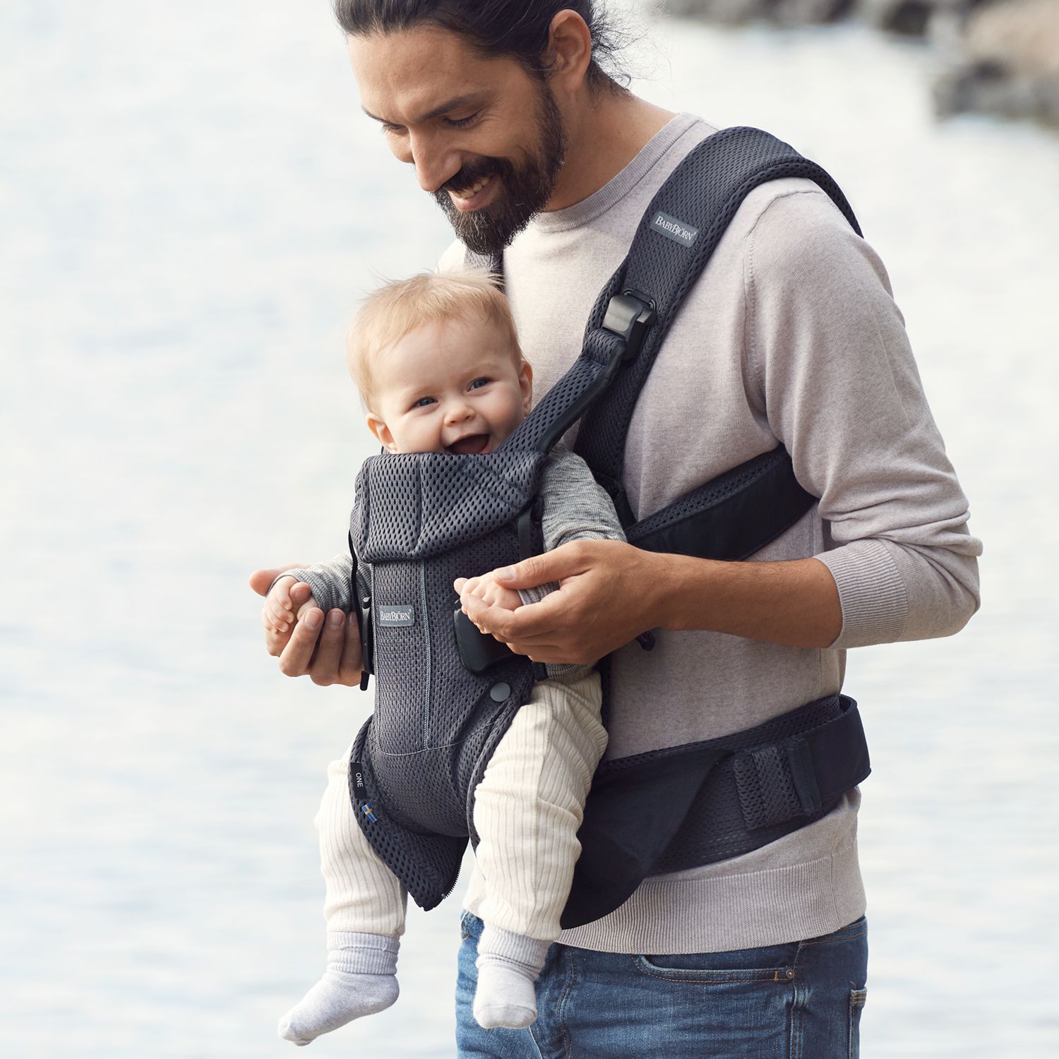 BabyBjörn One Air Baby Carrier, Anthracite