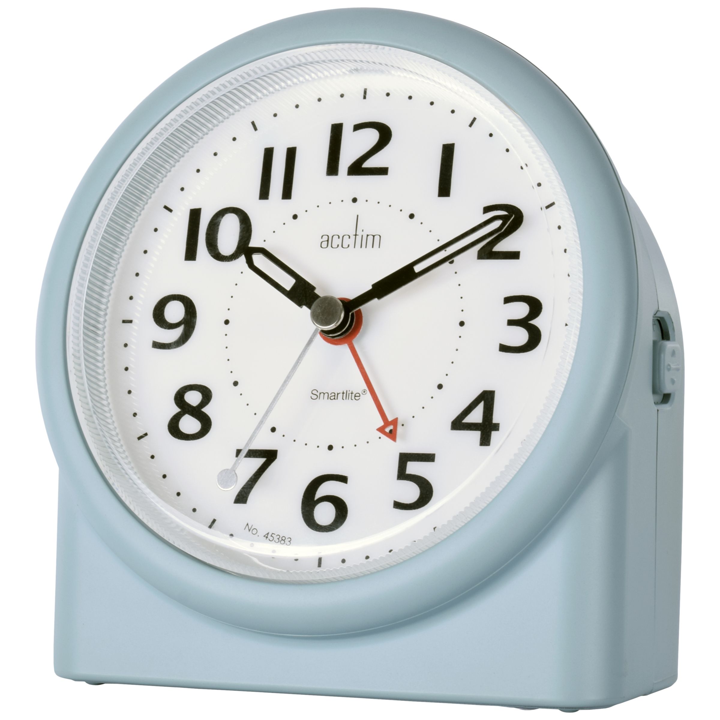 Acctim 14289 Central Smartlite® Sweep Alarm Clock in Ocean Blue 