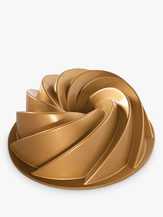 Nordic Ware Non-Stick Heritage Bundt® Pan, Gold