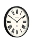 Newgate Clocks Italian Roman Numeral Wall Clock, 53cm, Black