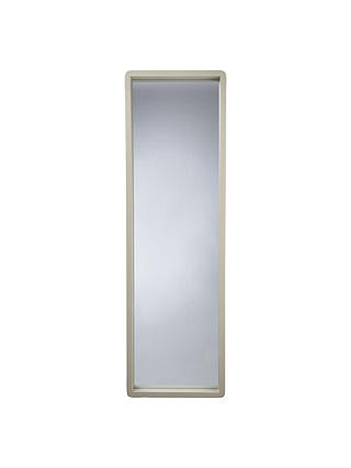 John Lewis Rounded Corners Full-Length Mirror, 140 x 40cm, Grey