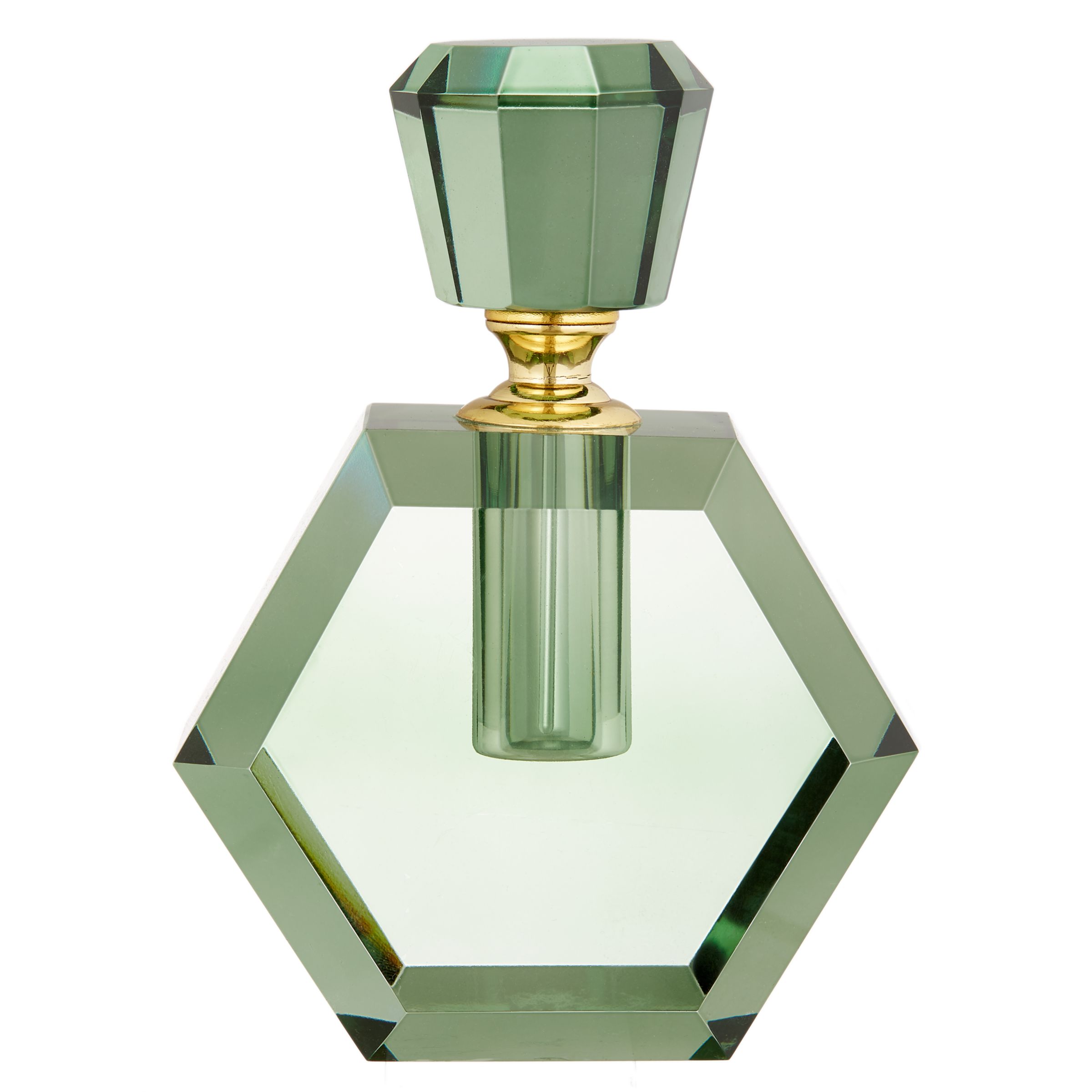 John Lewis & Partners Perfume Bottle, Green