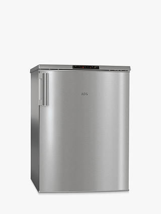 AEG ATB8101VNX Freestanding Freezer, A+ Energy Rating, 59cm Wide, Silver