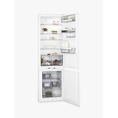 AEG SCE8191VTS Integrated Fridge Freezer, A+ Energy Rating, 54cm Wide, White