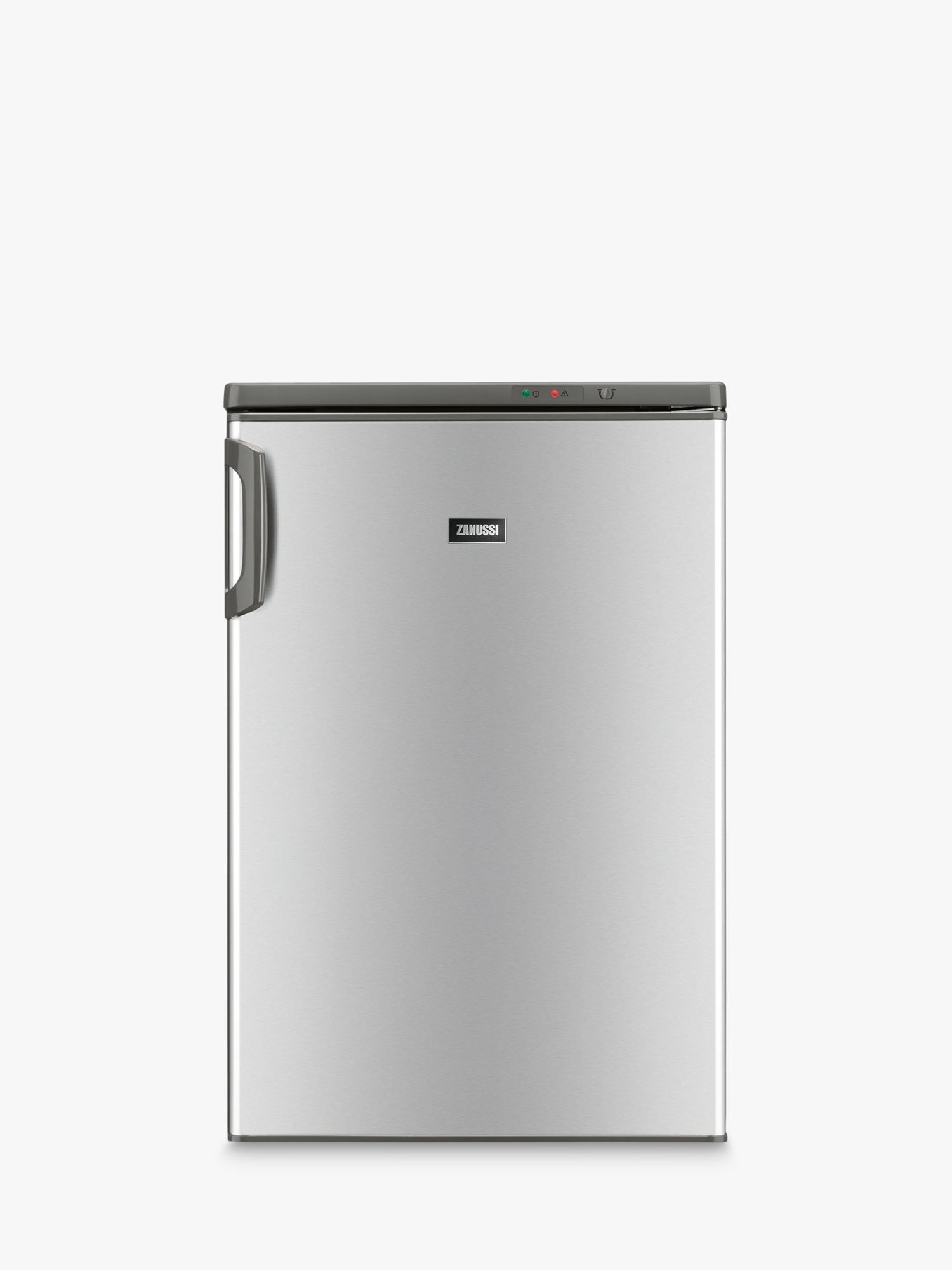 Zanussi ZFT11105XV Freestanding Freezer, A+ Energy Rating, 55cm Wide, Stainless Steel Look