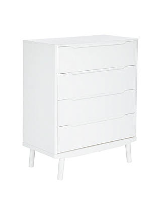 House by John Lewis Bow 4 Drawer Chest