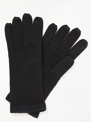 John Lewis & Partners Plain Knitted Gloves