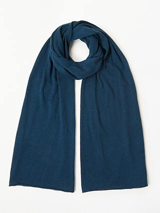 John Lewis & Partners Plain Knitted Scarf