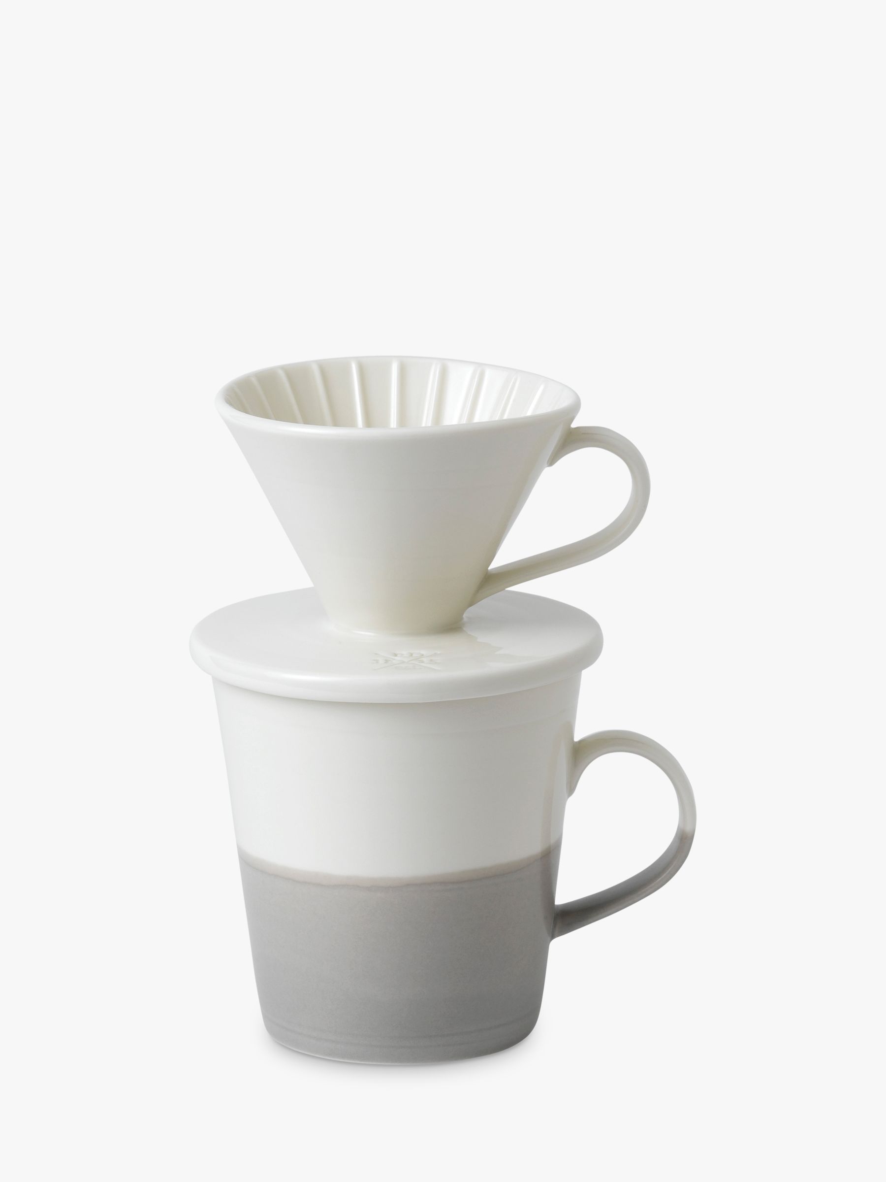 Royal Doulton Coffee Studio 40032922 Sugar/Milk Set Grey Porcelain 