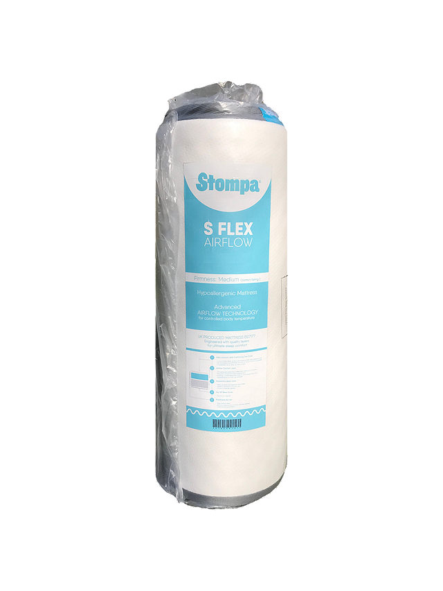 Stompa S Flex Airflow Foam Mattress, Medium, Extra Long Single