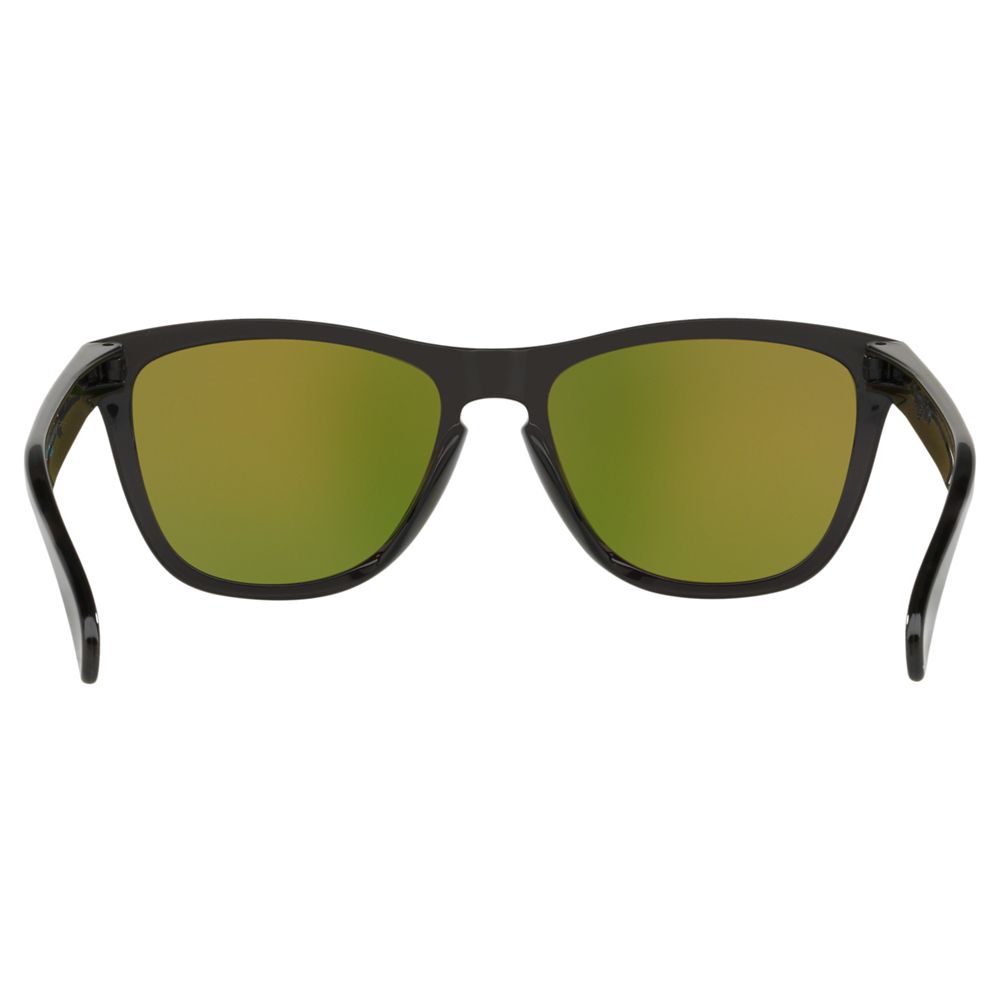 Oakley Oo9013 Mens Frogskins Prizm Square Sunglasses Black Inkruby Iridium At John Lewis 