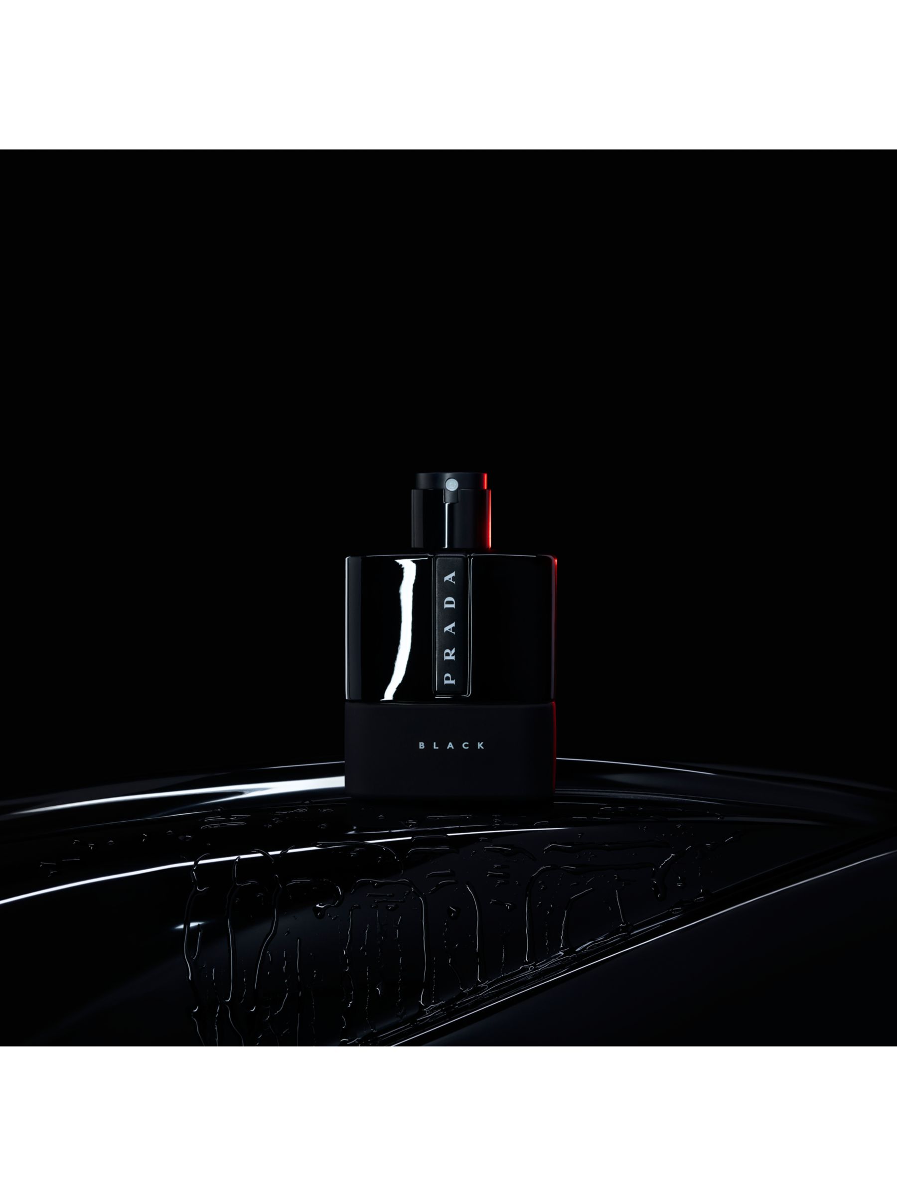Prada Luna Rossa Black Eau de Parfum, 50ml at John Lewis & Partners