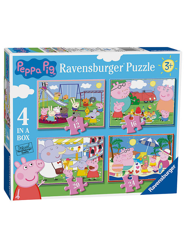 3114 Ravensburger Peppa Pig Four Seasons Jigsaw Puzzle 4 in a Box Age 3yr+ 