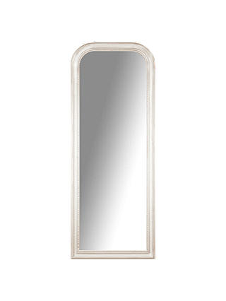 John Lewis & Partners Distressed Wall Mirror, 132 x 52cm, Cream