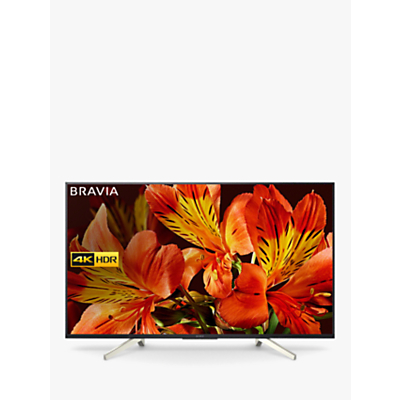 Sony Bravia KD75XF8596 LED HDR 4K Ultra HD Smart Android TV, 75 with Freeview HD & Youview, Black