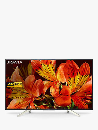 Sony Bravia KD55XF8505 LED HDR 4K Ultra HD Smart Android TV, 55" with Freeview HD & Youview, Black
