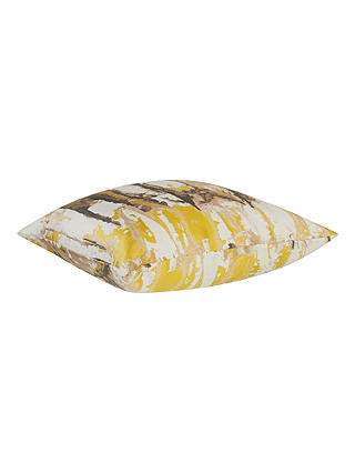 Harlequin Takara Cushion, Mustard / Charcoal
