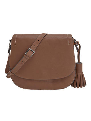 Mint Velvet Katrina Leather Saddle Bag