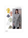 Vogue Women's Belted Top Sewing Pattern, 9299