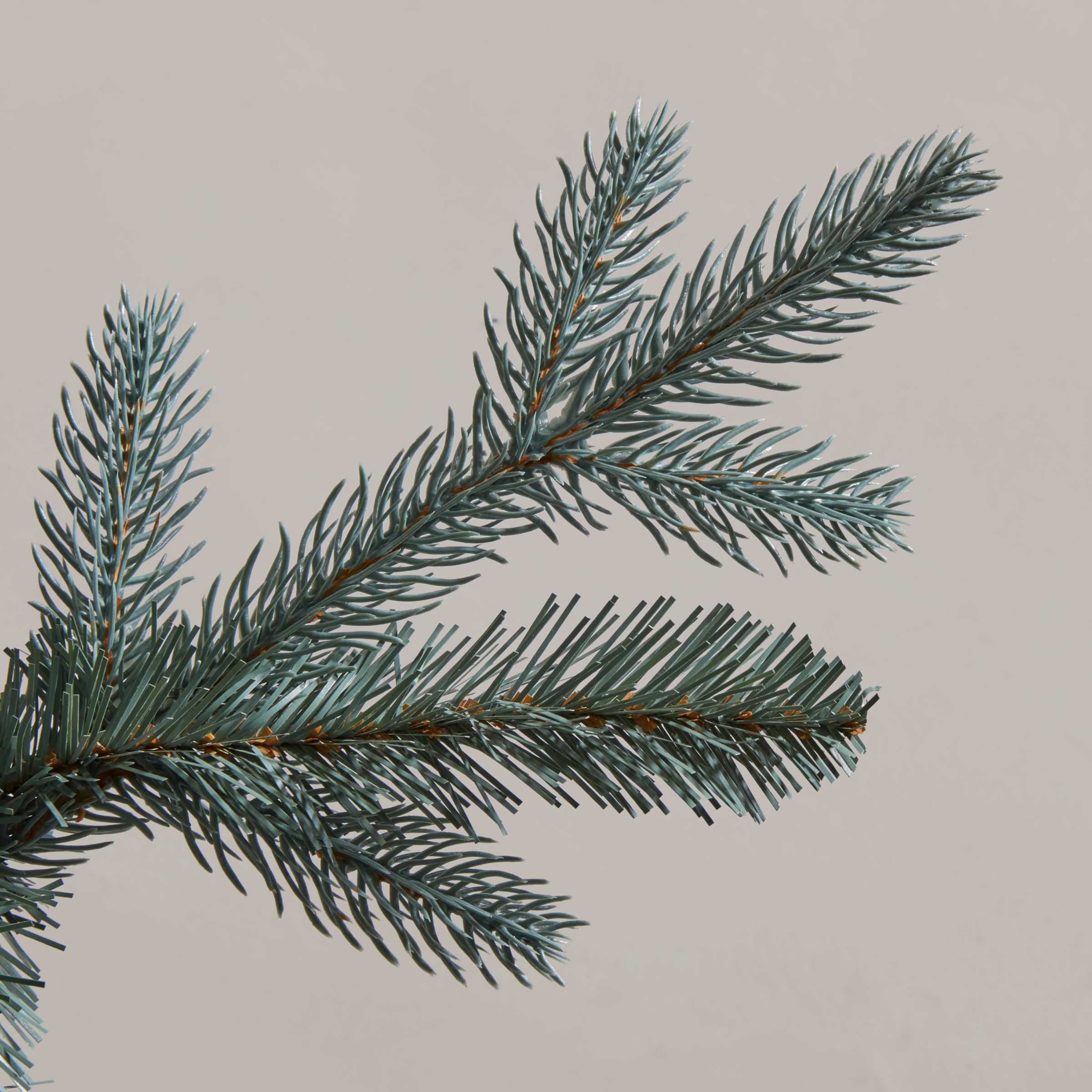John Lewis & Partners Serbian Blue Spruce Unlit Christmas Tree, 7ft